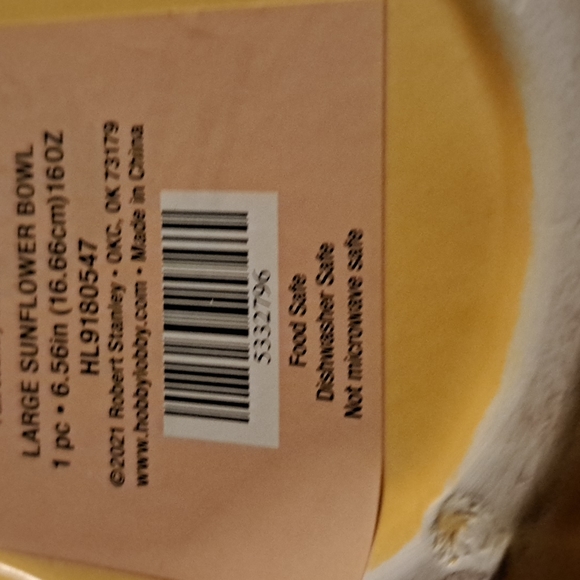 Sunflower bowl - Picture 4 of 4